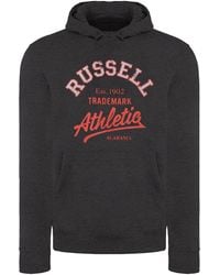 Russell - Logo Hoodie Cotton - Lyst