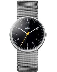 Braun - Bn0021Bkslmhg Classic Watch - Lyst