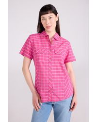Mountain Warehouse - 'Holiday' Cotton Shirt Short Sleeve Breathable Top - Lyst
