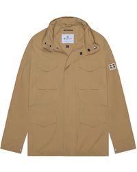Aquascutum - Active Stretch M-65 Khaki Jacket - Lyst
