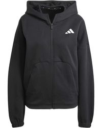 adidas - Future Icons Small Logo Full-Zip Hoodie - Lyst