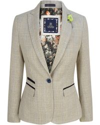 TruClothing - Tweed Herringbone Cream Jacket Peaky Blinders - Lyst