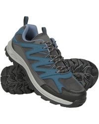 Mountain Warehouse - 'Highline Ii' Walking Shoes Breathable Eva Cushioned Suede Mesh Upper - Lyst