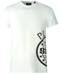 Philipp Plein - Side Logo T-Shirt Cotton - Lyst