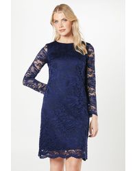 PRINCIPLES - 3/4 Sleeve Lace Dress - Lyst