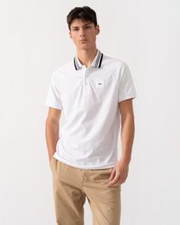 BOSS - Paddy Rib Polo Shirt - Lyst