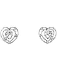 Orphelia - 'Euphoria' 925 Sterling Stud Earrings - Lyst