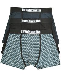 Lambretta - Target Boxer Shorts (Pack Of 3) - Lyst