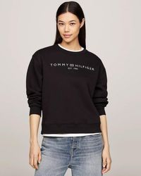 Tommy Hilfiger - Modern Regular Corp Logo Sweatshirt , Size: L - Lyst