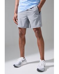 BoohooMAN - Man Active Stretch Woven Regular Fit 7inch Gym Short - Lyst