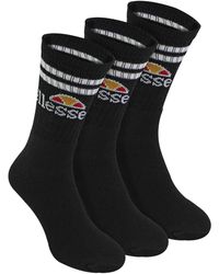 Ellesse - 3 Pack Vulloni Jacquard Logo Sport Socks - Lyst