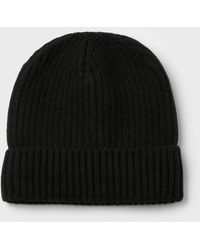 MAINE - Fleece Lined Beanie Hat - Lyst