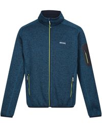 Regatta - Newhill Marl Full Zip Fleece Jacket (Moroccan/Piquant) Material_Synthetic - Lyst