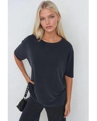 Hiccup - Relaxed Fit Crew Neck Knitted T-Shirt - Lyst