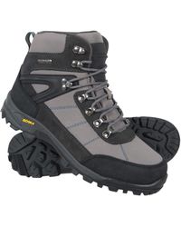 Mountain Warehouse - 'Storm' Waterproof Boots With Heel & Toe Bumpers Isogrip Walking Shoes Textile - Lyst