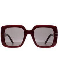 Dior - Square Bordeaux Mirror Signature S11I - Lyst