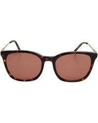 DKNY - Square Sunglasses With Metal Temples Dk708S N - Lyst