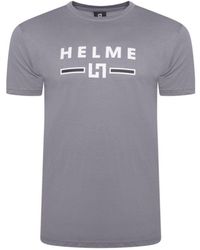 Helm - Short Sleeve T-Shirt 100% Cotton Crew Neck - Lyst