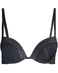 Calvin Klein - Flirty Lace Underwired Bra - Lyst