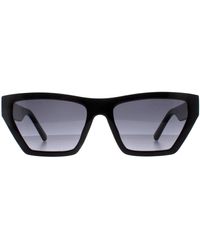Marc Jacobs - Cat Eye Shiny Dark Gradient 657/S - Lyst