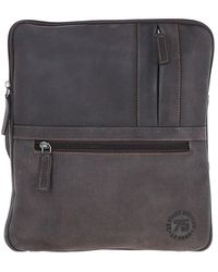 Leather Company - 'Moscow' Real Crossbody Messenger Bag - Lyst