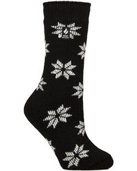 Heat Holders - Ladies Jacquard Thermal Socks For Winter - Lyst