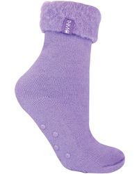 THMO - 1 Pack Ladies Soft Plush Lined Slipper Bed Socks - Lyst