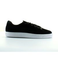 PUMA - Suede Crush Leather Lace Up Trainers 369251 03 - Lyst