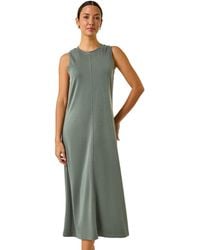 Roman - Sandwash Stretch Midi Dress - Lyst