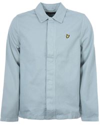 Lyle & Scott - Washed Drill Overshirt - Lyst