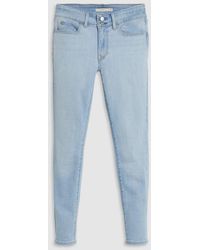 Levi's - Levi's Soho Azure Mood 711 Double Button Jean - Lyst
