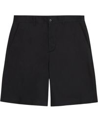 Fred Perry - S1507 102 Zwarte Korte Broek - Lyst