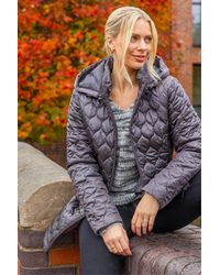 Roman - Hooded Quilted Puffer Coat - Lyst