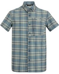 Regatta - Checked Insect Repellent Short-Sleeved Travel Shirt (China) - Lyst