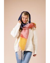 SVNX - Chunky Contrasting Scarf - Lyst