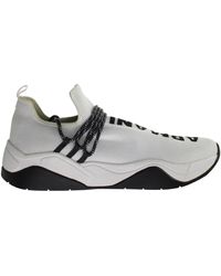 Armani - Exchange Knit Melange Trainers - Lyst