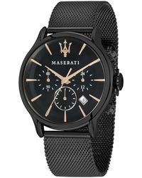 Maserati - R8873618006 Epoca Chronograph Watch With Dial Stainless Steel - Lyst