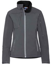 Russell - Ladies Bionic Soft Shell Jacket (Iron) - Lyst