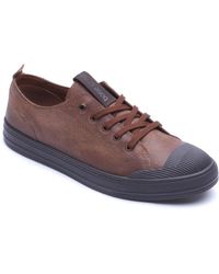 Base London - Volt Leather Lace-Up Shoes - Lyst