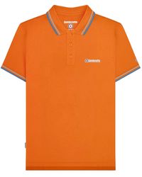 Lambretta - Ss25 Twin Tip Polo Shirt /Sky) Cotton - Lyst