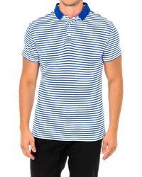 Superdry - Short-Sleeved Polo Shirt With Lapel Collar M1110016A - Lyst