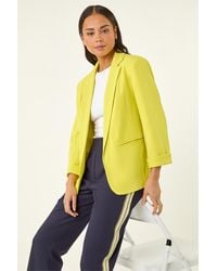 Roman - Petite Revere Collar Blazer - Lyst