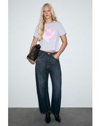Grimelange - Crew Neck Printed T-Shirt - Lyst