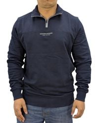Weekend Offender - Sweatshirt Quarter Zip Pullover Long Sleeve Top - Lyst