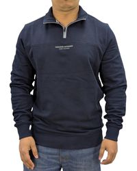 Weekend Offender - Sweatshirt Quarter Zip Pullover Long Sleeve Top - Lyst
