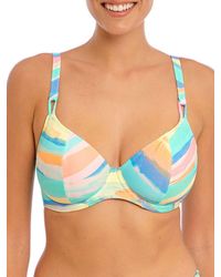 Freya - Summer Reef Plunge Bikini Top - Lyst