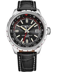 Stuhrling - Voyager GMT World Timer Watch - Lyst