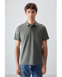 TOMMY LIFE - Oversized Polo Collar T-Shirt - Lyst