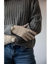 SVNX - Crochet Gloves With Pom Pom - Lyst