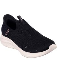 Skechers - Ultra Flex 3.0 149594-Bkrg/Rose Slip On Shoe - Lyst
